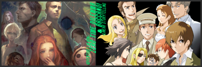 Zero Time Dilemma &amp; Baccano!: Adventures in Non-Linear Storytelling banner