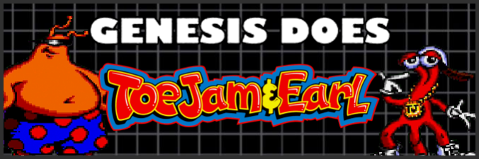 Genesis Does - ToeJam &amp; Earl banner